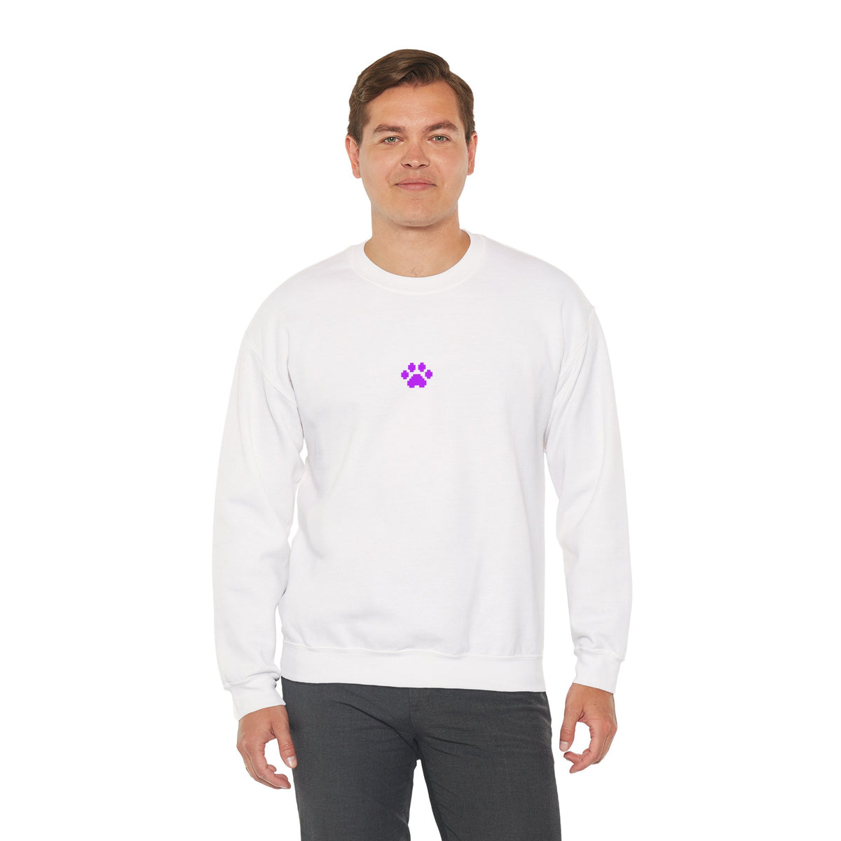 Level Up Cat Gamer Sweatshirt Back Printed