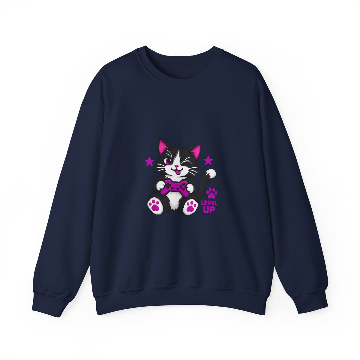 Level Up Gamer Cat Sweatshirt