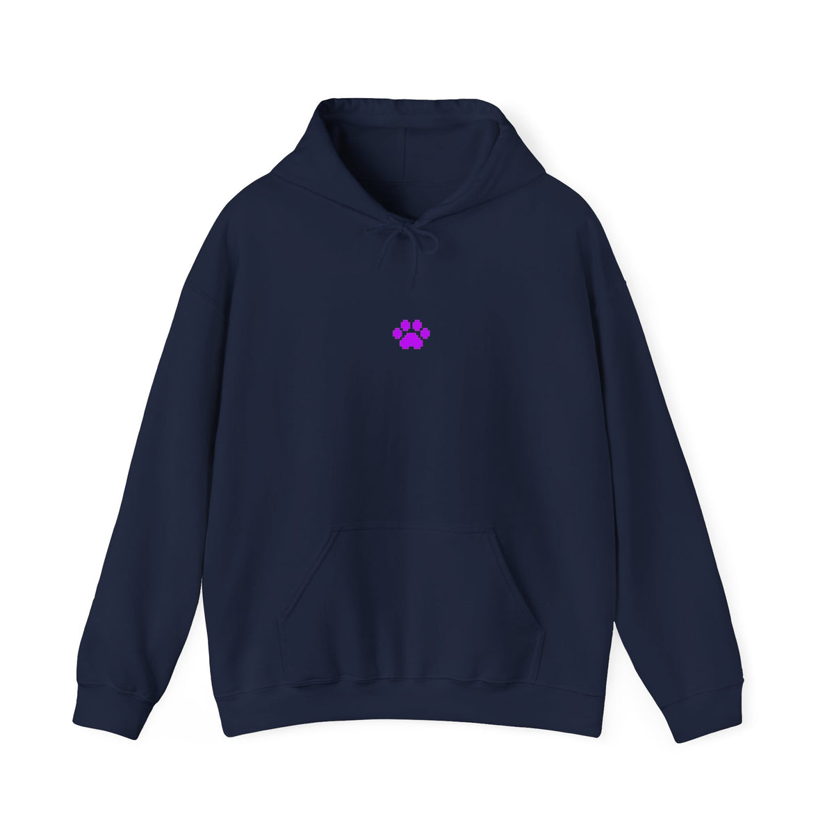Level Up Gamer Cat Hoodie Back Printed