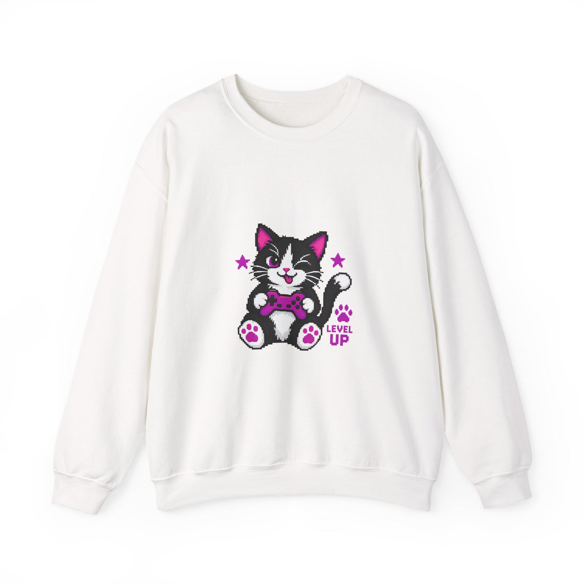 Level Up Gamer Cat Sweatshirt