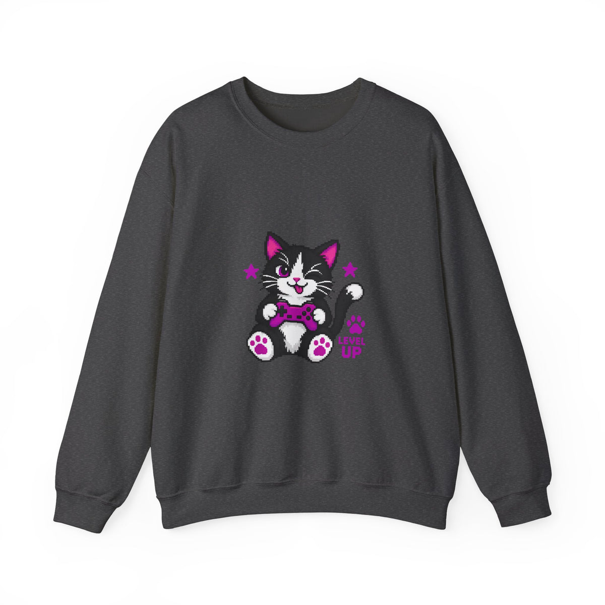 Level Up Gamer Cat Sweatshirt