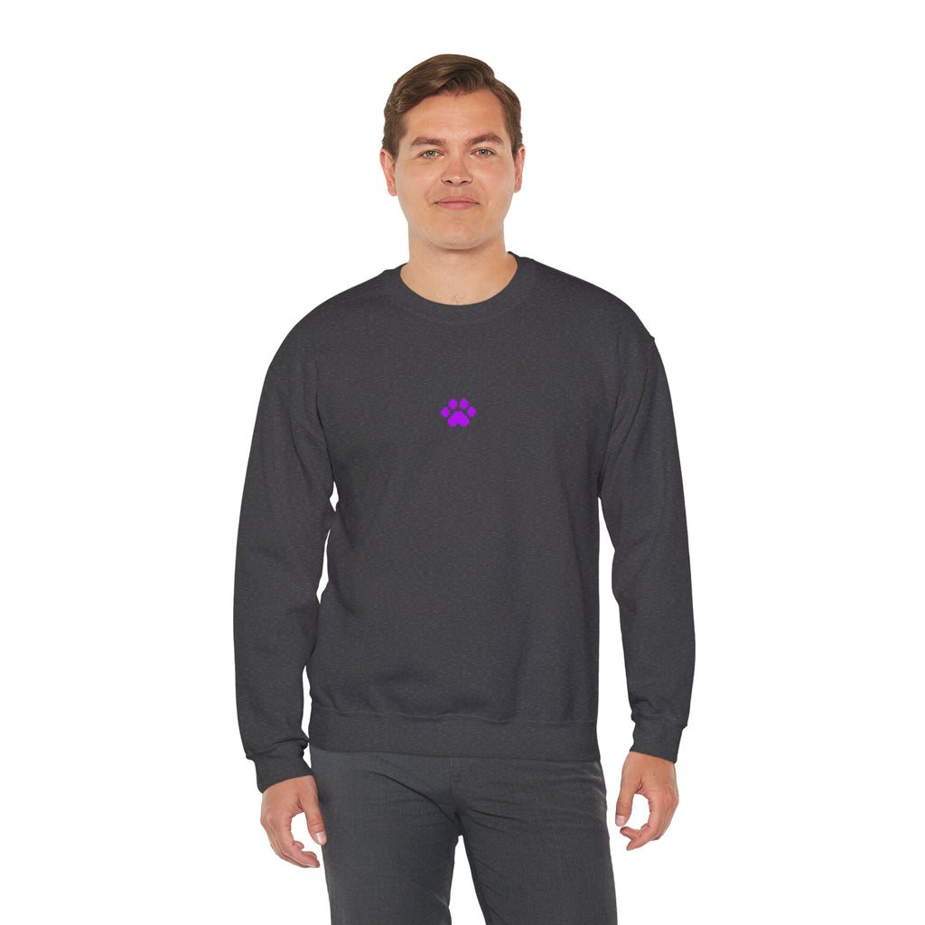 Level Up Cat Gamer Sweatshirt Back Printed