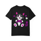 Level Up Cat Gaming T-Shirt Back Printed