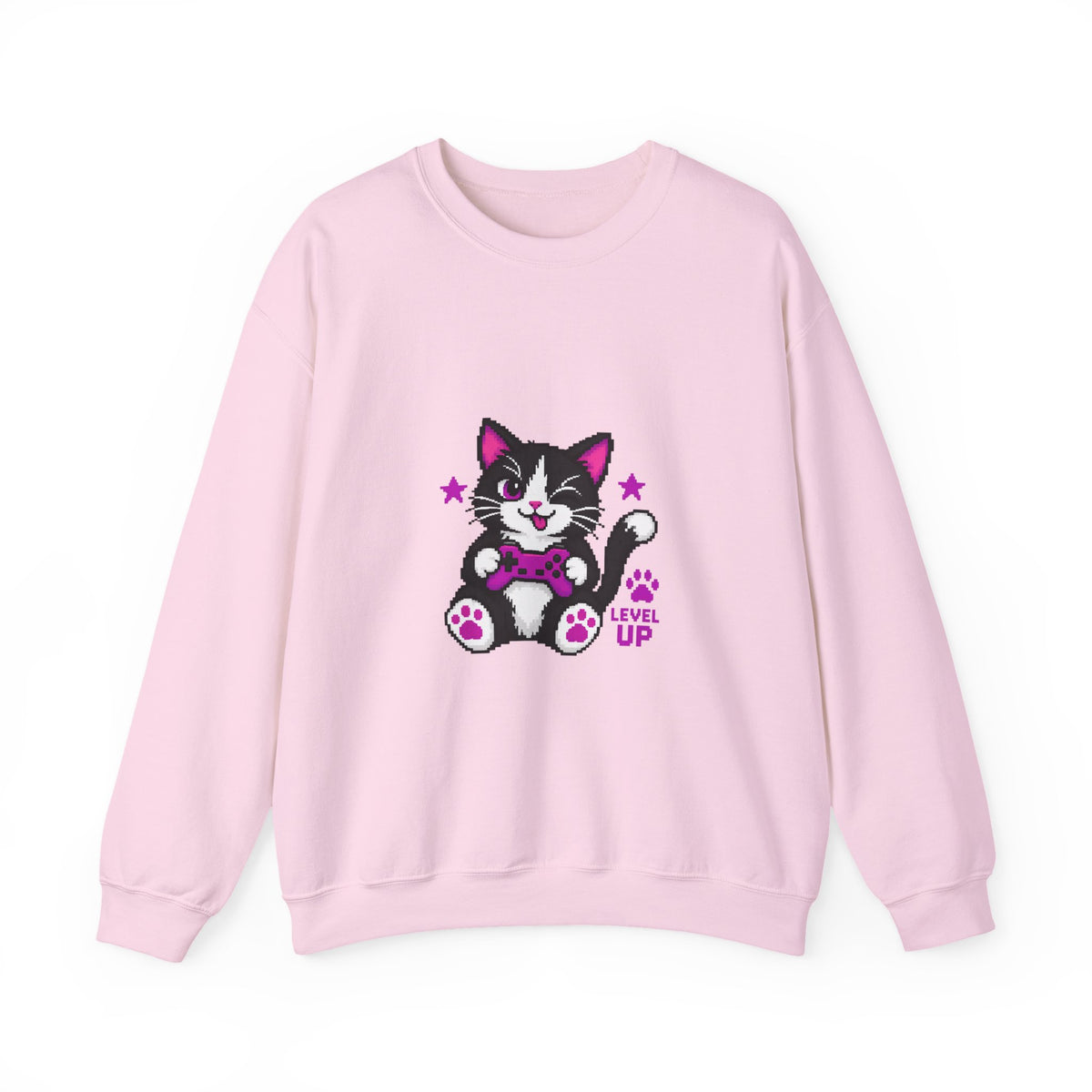 Level Up Gamer Cat Sweatshirt