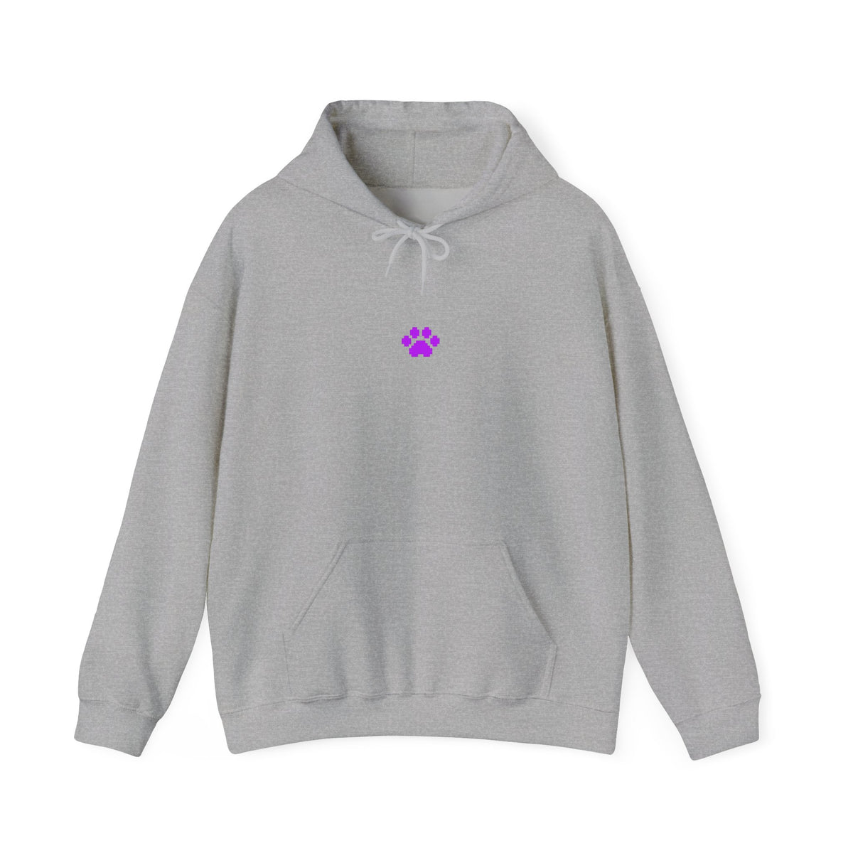 Level Up Gamer Cat Hoodie Back Printed