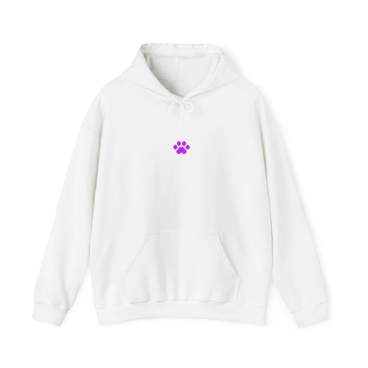 Level Up Gamer Cat Hoodie Back Printed