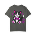 Level Up Cat Gaming T-Shirt Back Printed