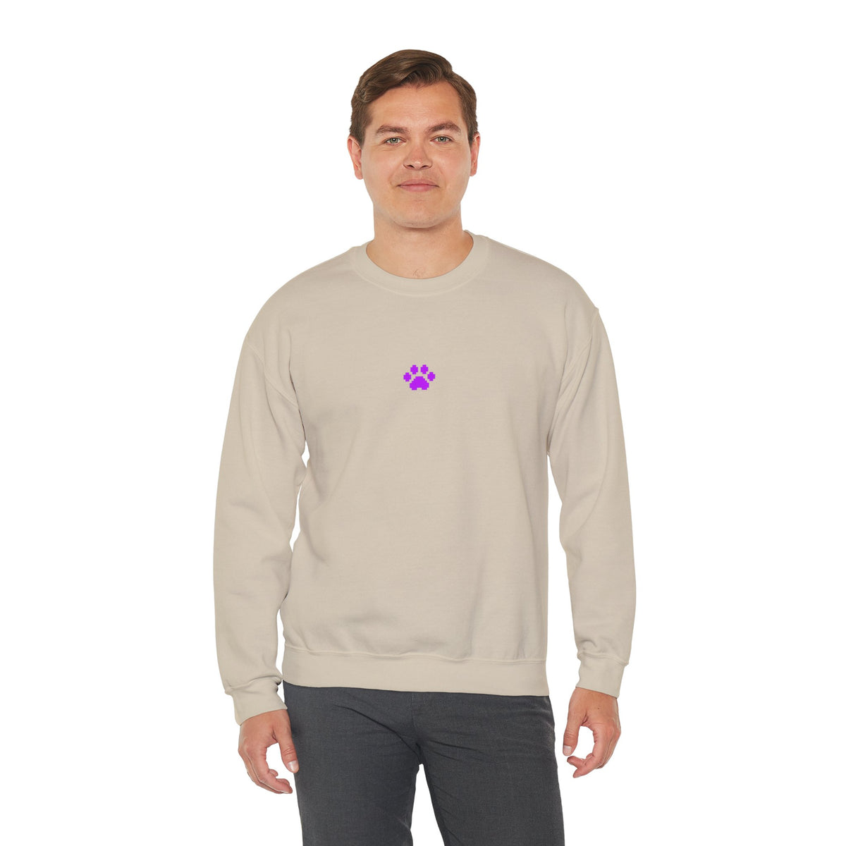 Level Up Cat Gamer Sweatshirt Back Printed