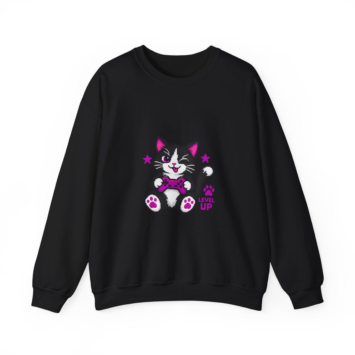 Level Up Gamer Cat Sweatshirt