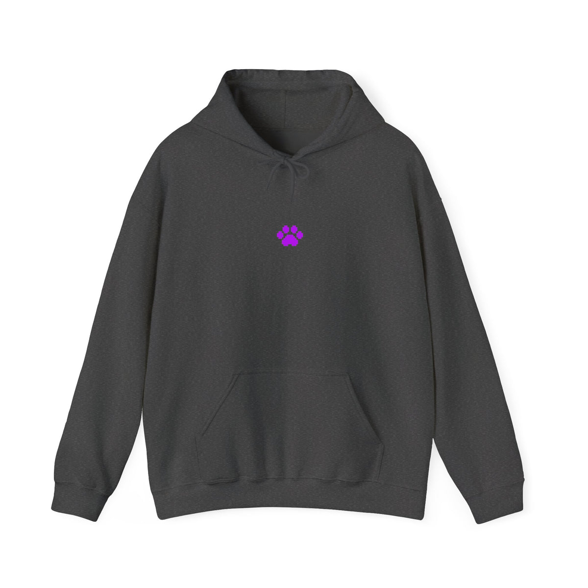 Level Up Gamer Cat Hoodie Back Printed
